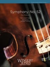 Symphony No. 52 Orchestra sheet music cover